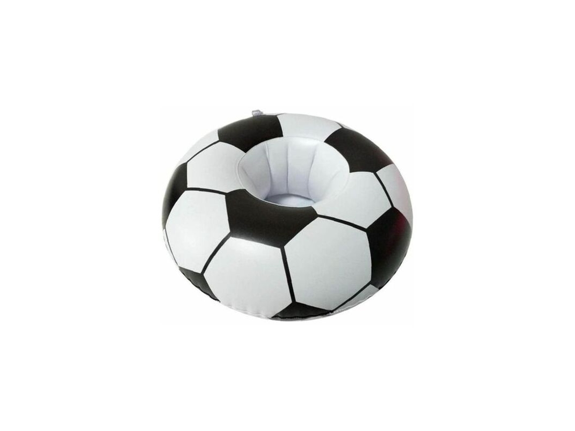 Copo Inflável Grande Em Formato De Bola De Futebol Com Boia, Ideal Para Atividades Ao Ar Livre No Verão.