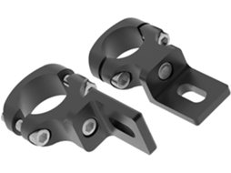 Conjunto De 2 Suportes Universais Para Farol De Guidão Com Braçadeira Para Motos Cafe Racer E Choppe Gokoco