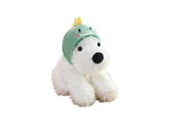 Novo Brinquedo de Pelúcia Transformável West Highland com Chapéu Modelo Unicórnio CHABERLU