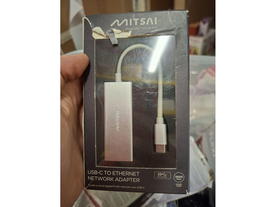 Adaptador MITSAI Usb-C - Rj45 (Outlet Caixa Aberta)