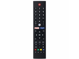 Comando Remoto Infravermelho Compatível Com Tvs Panasonic, Botões Netflix E Prime Video, Sem Configuração