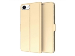 Capa Para Iphone 16e À Prova De Choque, Com Revestimento Interno Em Tpu E Couro Pu, Com Compartimento Para Cartão. Multicolorida