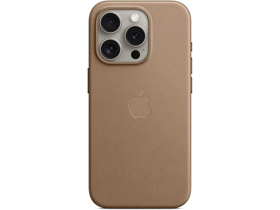 Capa APPLE iPhone 15 Pro FiveWoven Case (Castanho)