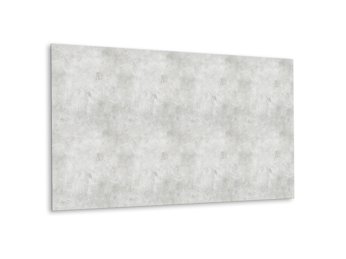 Painel de parede de PVC Espelharte (100x50 cm - Cinzento, Textura de concreto)