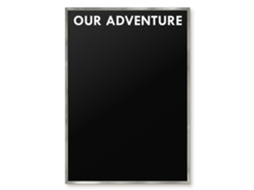 Magnetic Board Our Adventure For The Living Room Espelharte (70x100 Cm)