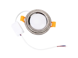 2026 foco Led Empotrável Inteligente Wifi 7w Regulável Mudança de Cor Controle por Voz Telefone Ac85 265v