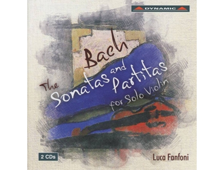 CD Fanfoni,Luca - Die Sonaten und Partiten für Violine solo (2CDs)