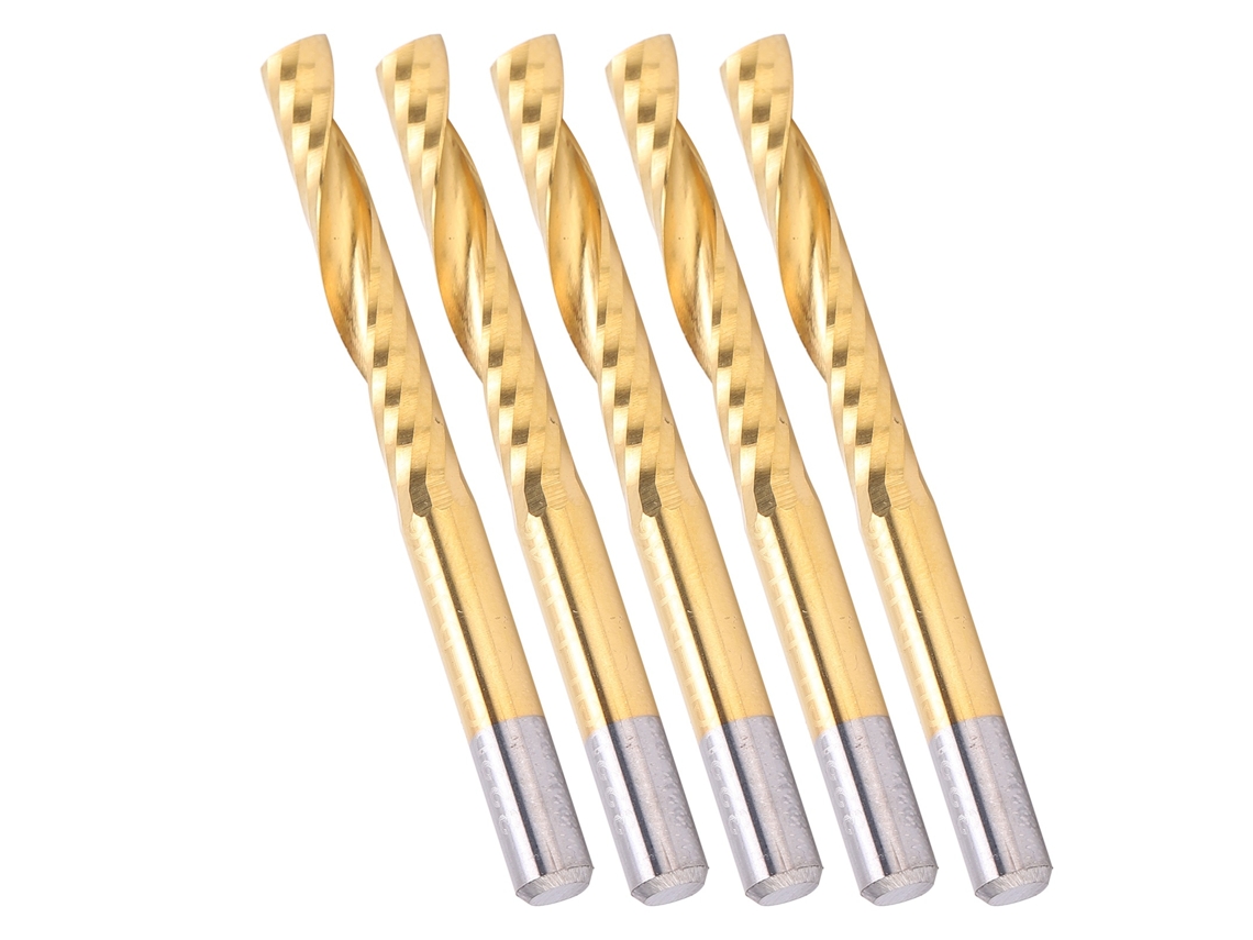 Laxiscreed Conjunto De Brocas Espiral Para Alumínio E Usinagem Cnc