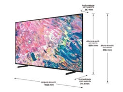 TV SAMSUNG QE43Q60BAUXXC (QLED - 43'' - 109 cm - 4K Ultra HD - Smart TV)