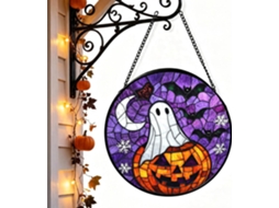 Sensor De Janela Para Decoração De Vidro Assustadora 2d De Halloween |