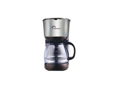 Cafeteira com Filtro para 10 Xícaras 750W Preta/Aço Inoxidável 8629 LITTLE BALANCE