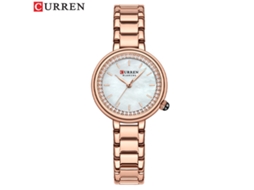 Relógio Feminino De Moda Com Pulseira De Aço Cravejada De Diamantes