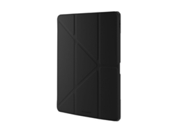 DBRAMANTE1928 Capa Folio para iPad Air 13/Pro 12.9 da série London com Ranhura para Stylus Preto