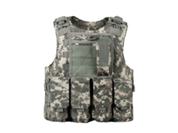 Colete militar para homens, leve, ajustável, para treinamento, caça, pesca, viagem, multifuncional