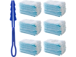 Refis Antiestáticos Descartáveis, Cabo De 90cm 35, 4 Polegadas, Adsorção Eletrostática, Poeira Para Casa E Carro, Azul