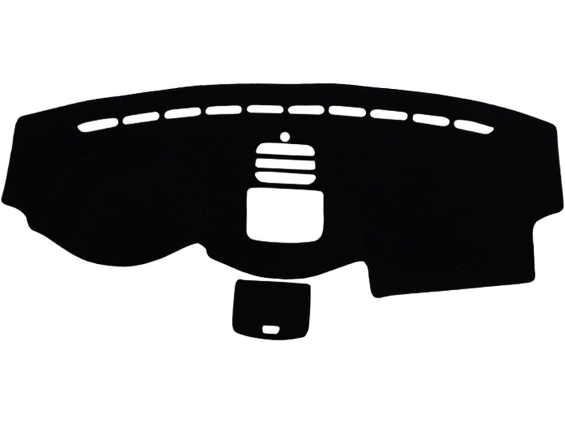 Tapete Automotivo para Painel de Instrumentos em Couro e Fibra de Carbono para Chevrolet Captiva 2010 2017