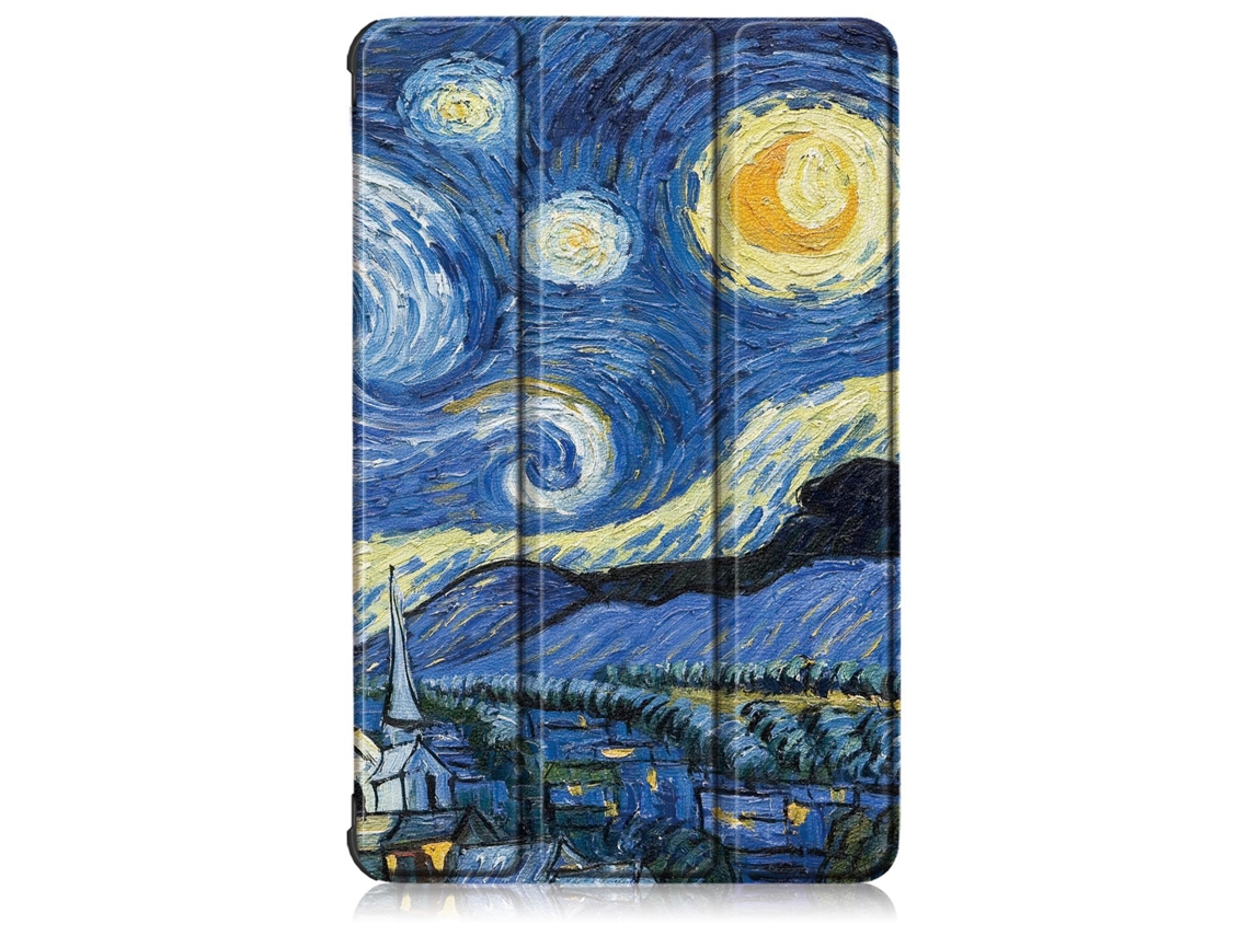 Capa Colorida Dobrável Tripla Xk Para Tablet Samsung Galaxy Tab S9 Fe 11 Polegadas Sm-x510/x516