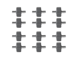 Conjunto De 6 Pares De Rodas De Reposição Para Aspirador De Pó Shark, Compatíveis Com Os Modelos Nv350, Nv351, Nv355, Nv356e, Nv500 E Nv501._glo