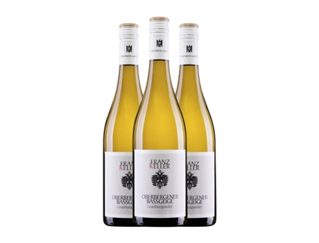 Vinho branco FRANZ KELLER SCHWARZER ADLER Bassgeige Pinot Cinza Seco (0.75 L - 3 Unidades)
