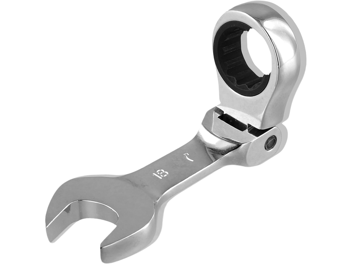 Chave De Com Cabo Curto E Cabeça Móvel, Boca Dupla Uso Para Que 18 Mm