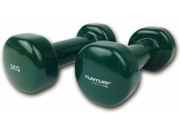 Halteres TUNTURI de vinil (2 kg)