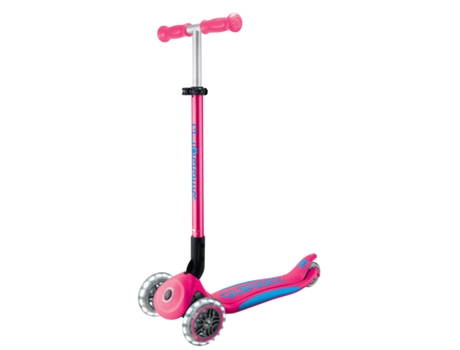Authentic Sports 439 610 2 Patinete Globber Primo Foldable Plus Lights, Rosa Globber Deutschland