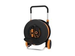 Waterwheel M Cart Reel Preto, Laranja Fiskars