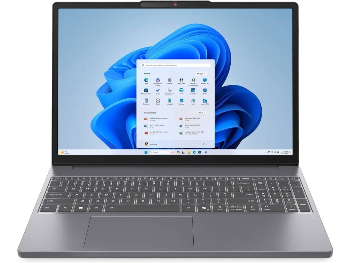 Portátil LENOVO IdeaPad Slim 3 15IRH10-297 (15.3'' - Intel Core i7 - RAM: 16 GB - 1 TB SSD - Intel UHD Graphics)