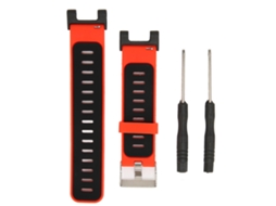 Aetheria pulseira de Silicone Suave para Amazfit T rex e T rex Pro Cor Vermelha e Preta