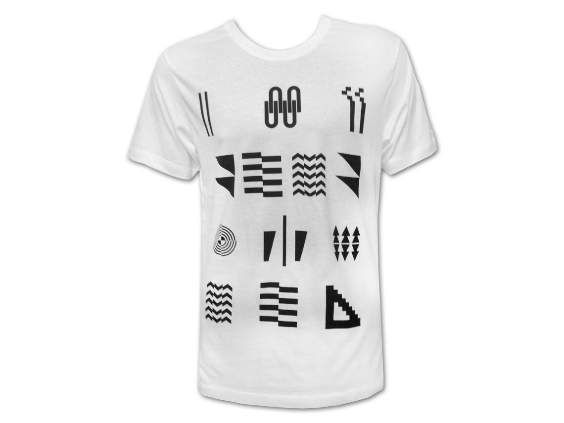 Hundred Waters Big Glyphs T shirt ROCKINSTONE Unisex Adults Best Sellers Size:l