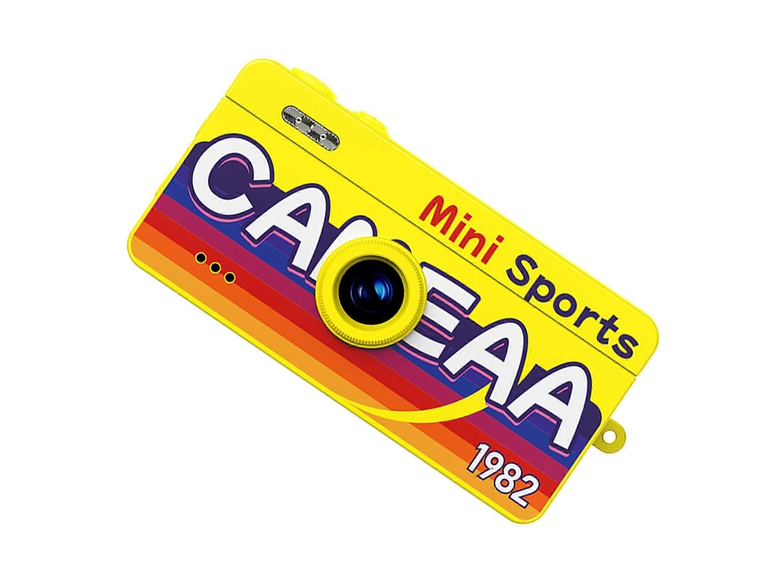 Mini Câmara Digital De Bolso Com Ecrã De 1,47 Polegadas E Cartão De 32 Gb