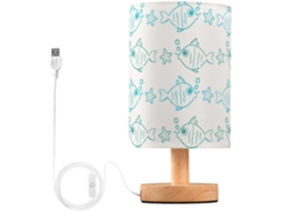 Conjunto de 8 elegantes castiçais de mesa em LED para os amantes do verão, perfeitos para o quarto das crianças.