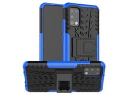 Capa Protetora De Tpupc Com Textura De Pneu E Suporte Para Samsung Galaxy A02s (edição Eua) (vermelha)