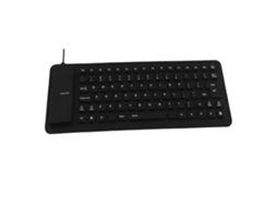 Teclado De Silicone Macio Com 85 Teclas Para Computador, Teclado Portátil Dobrável À Prova Dágua Com Fio Usb Ly Ebike