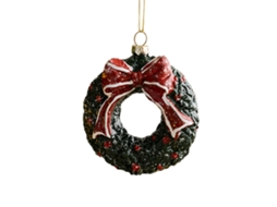 Bola Decorativa de Natal, Forma Pintada, Pequeno Enfeite LAXISCREED