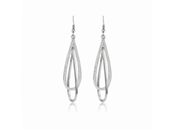 Brincos Longos Estilo Ocidental Com Strass Simples