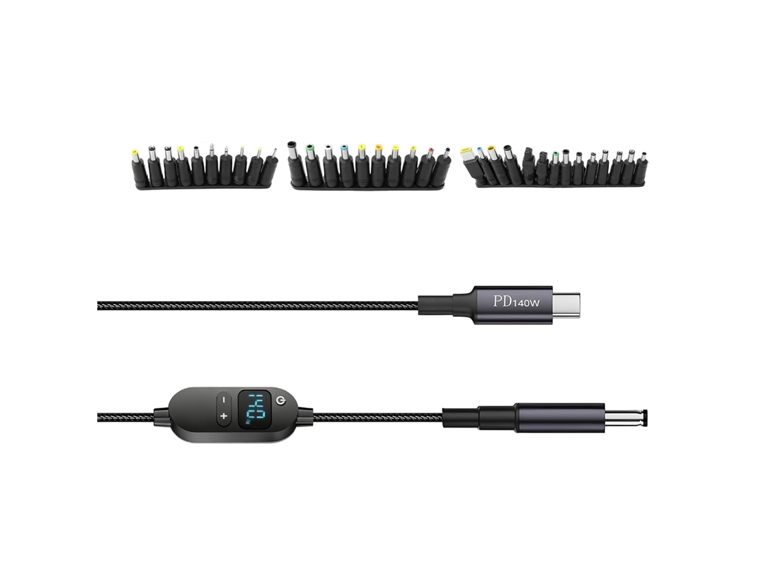 Cabo Cc Tipo C Com Fio Adaptador De Tela