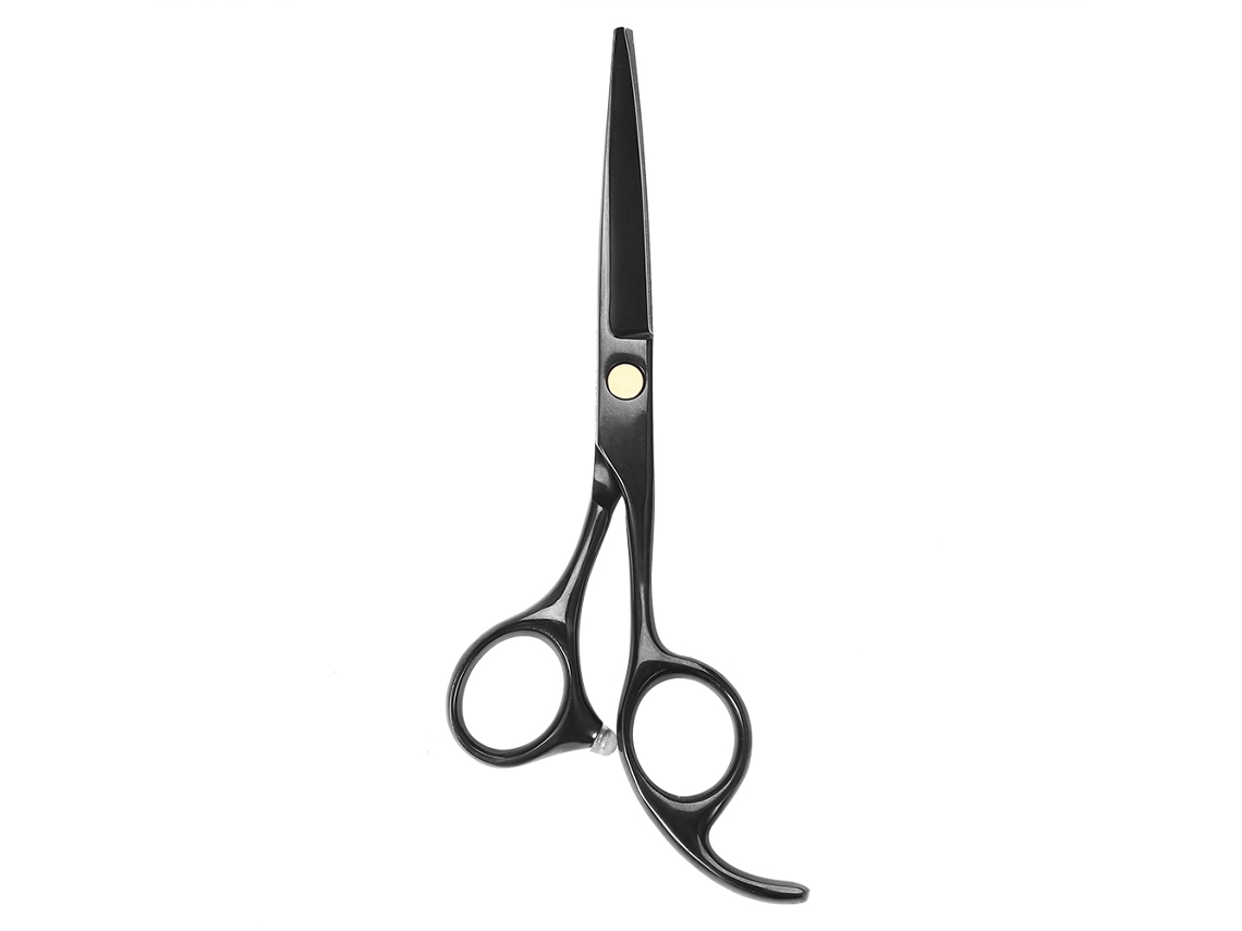 2026 tijeras Profesionales para Peluquería Y Corte de Pelo 5.5" Estilo de Salón Plano Negro
