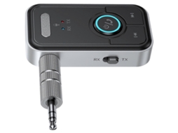 Transmissor E Receptor Bluetooth Versátil Com Bateria Integrada Para Tvs, Computadores E Muito Mais.