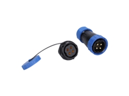 Laxiscreed Conector De Energia Para Aviação À Prova De Água Com Porca Traseira, Ideal Para Uso Industrial