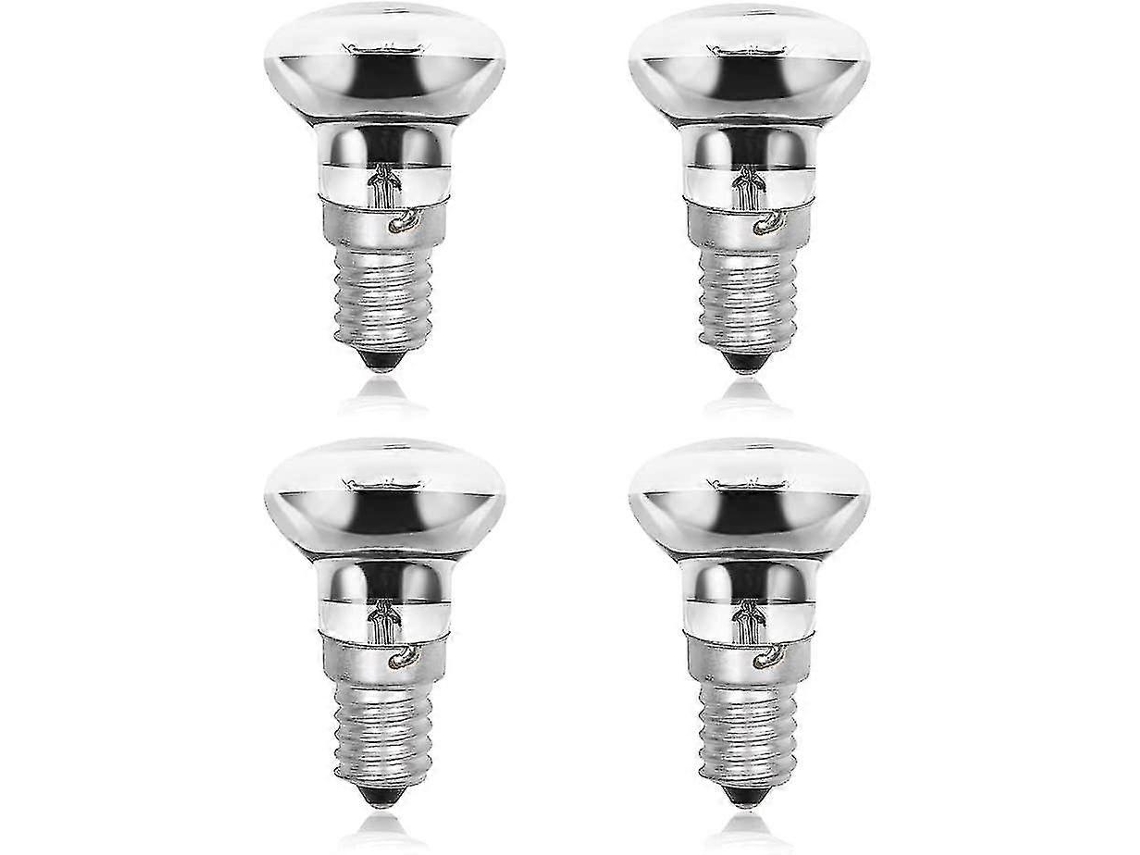 Omni bombilla Reflectora E14 R39 30w para Lâmpada de Lava, Regulável, 220 240v, Luz Branca Quente 2700 2800k, Pacote de 4