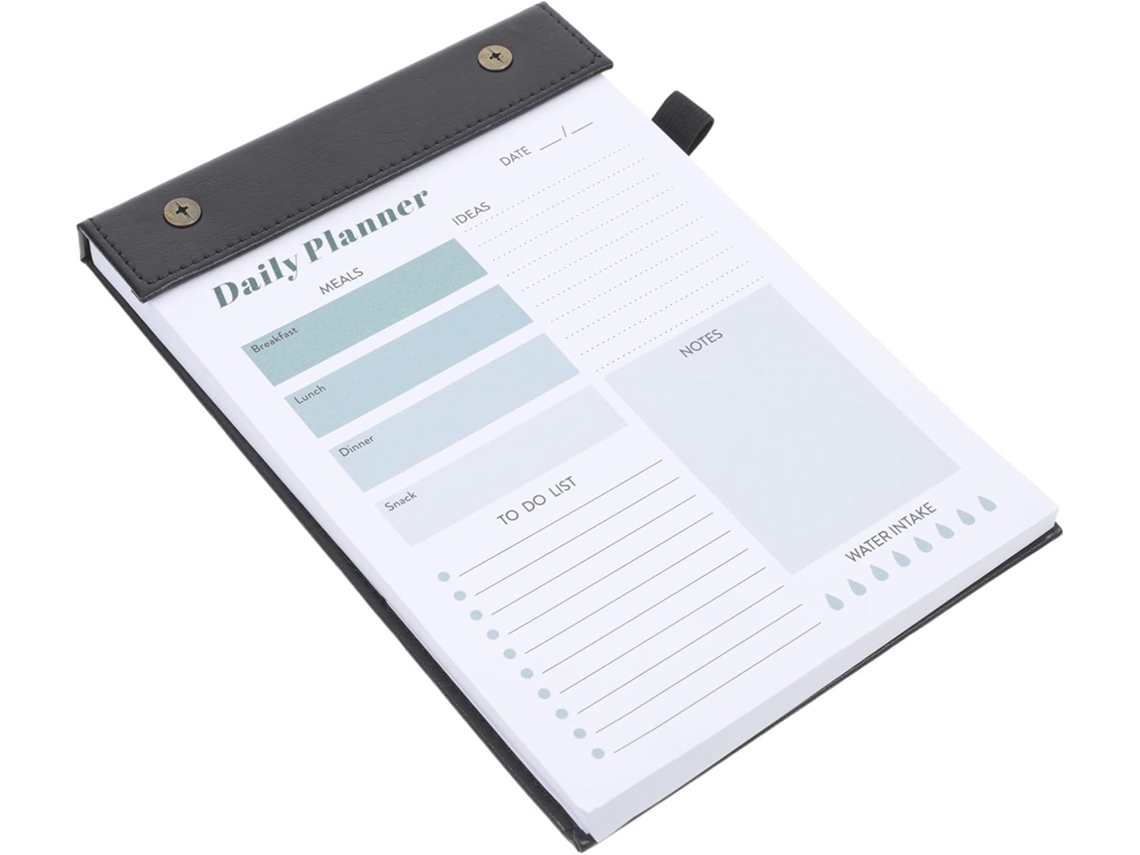 Planejador De Quotidien Para Planejamento E Prêmio De Notas Noir A5 Em Papel Mise Em Página Simples