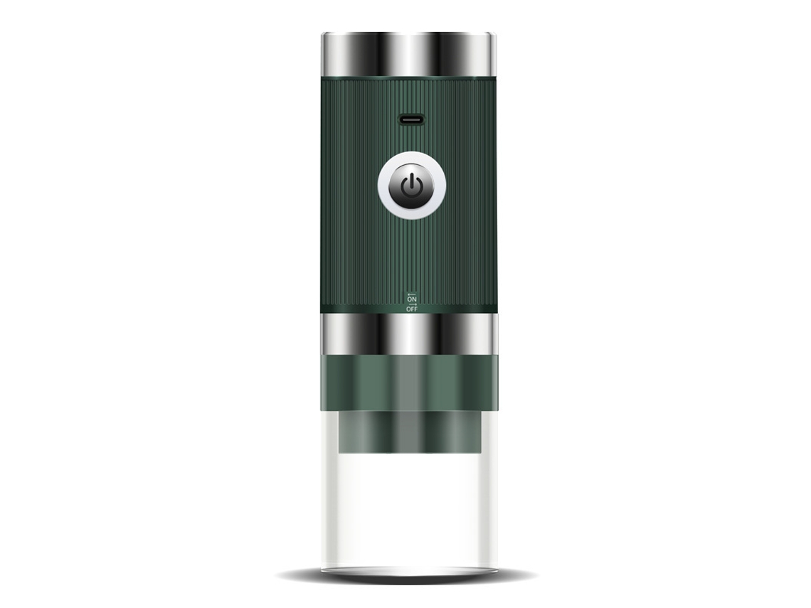 Moedor De Café Com Carregamento Usb Yuysan, Cor Verde