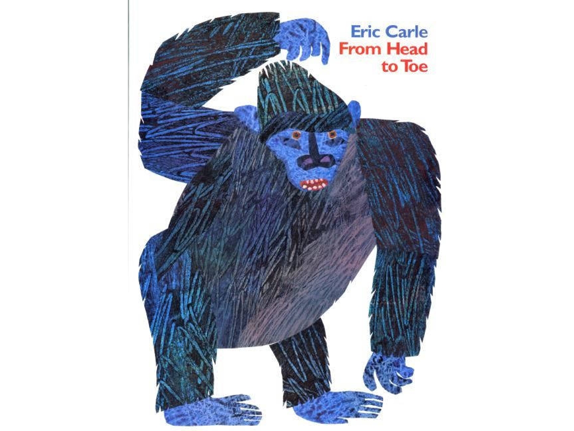 Livro From Head to Toe Big Book de Eric Carle (Inglês)