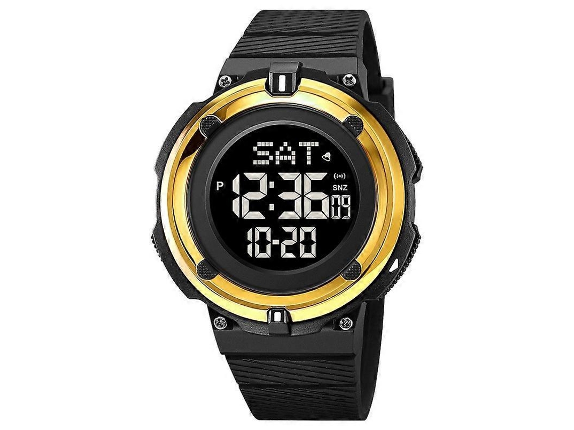 Relógio De Pulso Digital Luminoso Multifuncional Masculino Skmei 2010, Resistente À Água Até 50 Metros.
