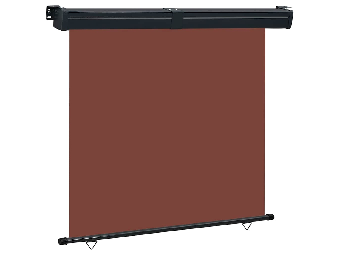 Balcony Side Awning, Balcony Side Awnings Vidaxl Marrom Tecido (175 X 250 Cm)