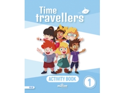 Livro Time Travellers 1 Blue Activity Book English 1 Primaria de Emmons e Casey (Inglês)