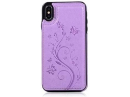 Capa iPhone X, XS WISETONY Yixin-37 Roxo