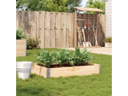 Vidaxl Vaso/floreira Para Jardim 120x80 Cm Madeira De Pinho Maciça