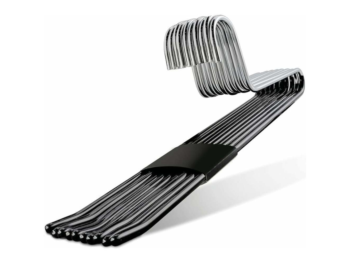 Organizador De Cabides Para Calças, Cabide Antiderrapante Que Economiza Espaço Com Design Aberto Para Armazenamento No Armário, Cabide De Metal Resist